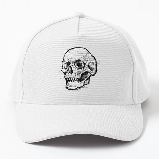 Skull Baskılı Şapka